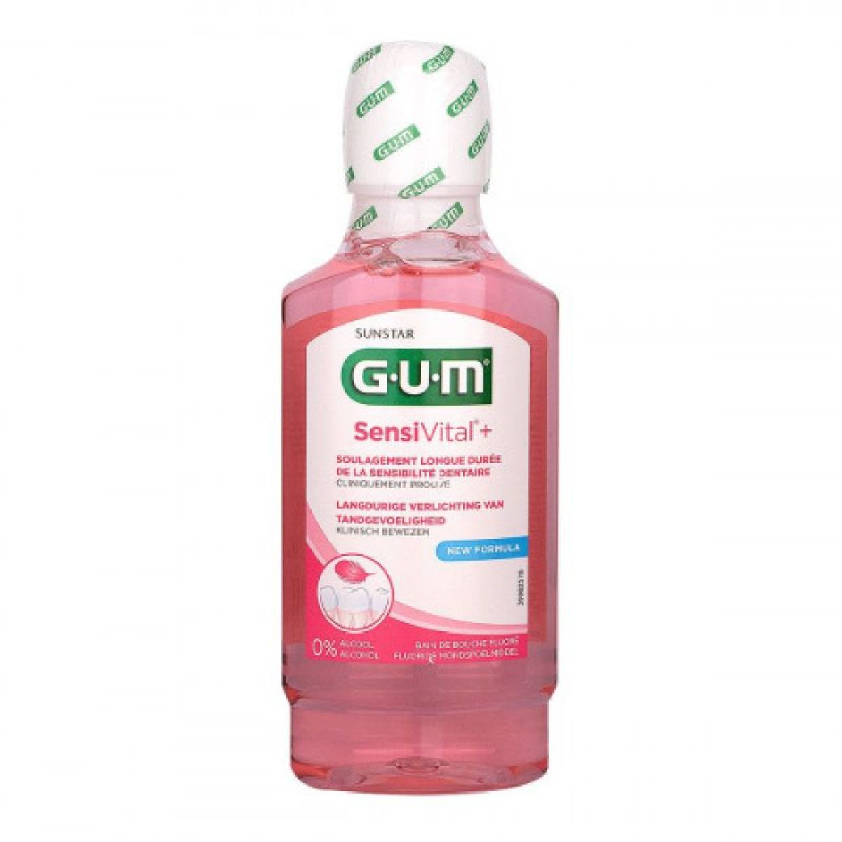 Gum Sensi Vita Bain De Bouche 300Ml