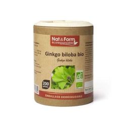 NAT&FORM GINKGO BILOBA GELU VEG 200 ECO