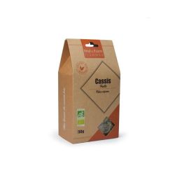 NAT&FORM TISANE CASSIS BIO 50G