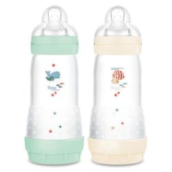 Mam Bib Easy Sta A-C Cla T3 320Ml Me+Cot2