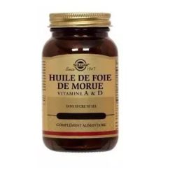 Solgar Huile Foie Morue Softgels Enf 250