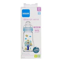 Mam Bib Verre Tet2 Bleu 260Ml