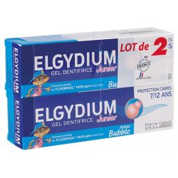 Elgydium Dent Enf Jun Bubble 7-12A 2X50Ml