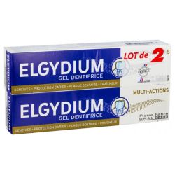 Elgydium Multi-Action Dent. Lot2X75Ml