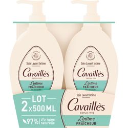 Roge-Cav Soin Lav Int Fraicheur 2X500Ml