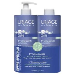 Uriage Bb 1Ere Cr Lavante 2X500Ml