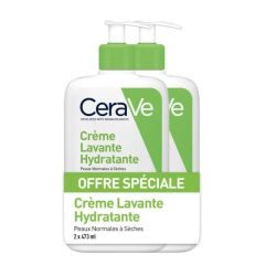 Cerave Creme Lavante Hydratante 2X473Ml