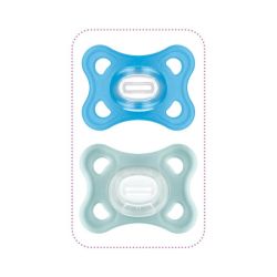 Mam Sucet Comfort Bleu 2-6M Silicone X2