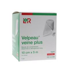 Velpeau Bd Vein Plus Ss Latex Leg 5Mx10