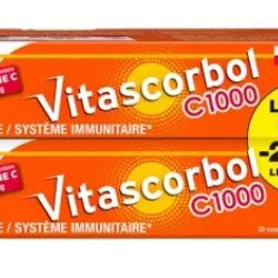 Vitascorbol C1000 20Cpr Lot De 2 Nd