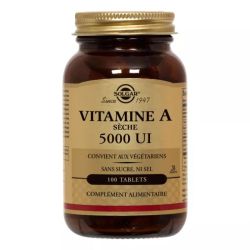 Solgar Vit A Avec Vit C Tablets 100