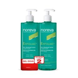 NOREVA EXFOLIAC EAU MICELLAIRE 400ML DUO