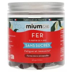 Mium Lab Gummies Fer S/Sucre 42