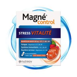 Magné Control stress vitalité magnésium marin 30 sticks