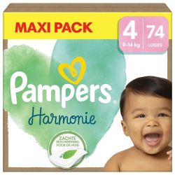 Pampers Harmonie Maxi Pack T4 9-14Kg 74