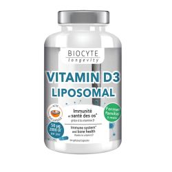 Biocyte Vitamine D3 Liposomal 90 Gelules