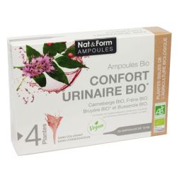 NAT&FORM AMPOULES CONFORT URINAIRE BIO