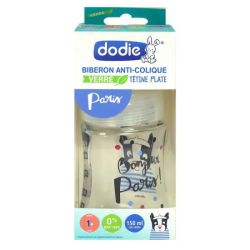 Dodie Bib 1 Sensat+Ant-Col 150Ml 0-6 Pari