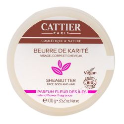 Cattier Beur Karite Fleur100G1