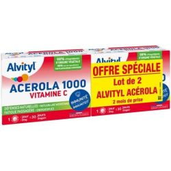 Alvityl Acerola 1000 60Comp A Croquer X2