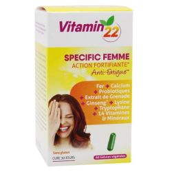 Vitaminapos22 Spe Fem Gelu Bt60