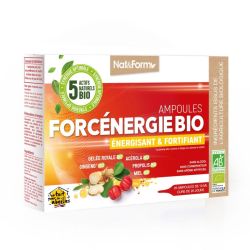 Nat&Form Ampoule Forcenergie Bio 20X10Ml