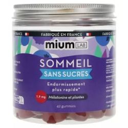 Mium Lab Gummies Sommeil S/Sucre 42