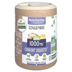 Nat&Form Gingembre Bio Gelu Veg200 Eco