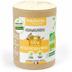 Ashwagadha Bio 60 Gels Veg Gamme Eco