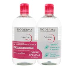 Bioderma Crealine H2O S/Parfum 500+500Ml