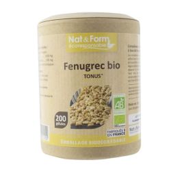 NAT&FORM FENUGREC BIO 200 GELU VEG ECO