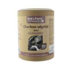 NAT&FORM ECORESP CHARBON VEGETAL 200GEL