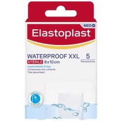Elastoplast Med Waterproof Xxl 10X8Cm 5