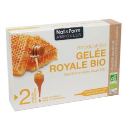 NAT&FORM AMPOULES GELEE ROYALE BIO