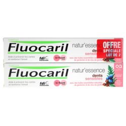 Fluocaril Natur'es 145Mg Dent Sens 2X75Ml