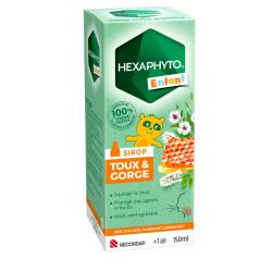 Hexaphyto Sirop Toux & Gorge Enfant 150Ml