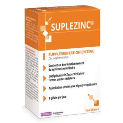 SUPLEZINC SUPPLEMENTEN ZINC 60GELU