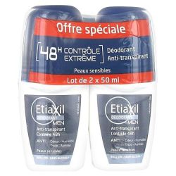 Etiaxil Roll- On Homme 72H Lot2