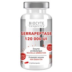 Biocyte Serrapeptase 60 Gelules