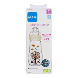 Mam Bib Verre Tet2 Blanc 260Ml