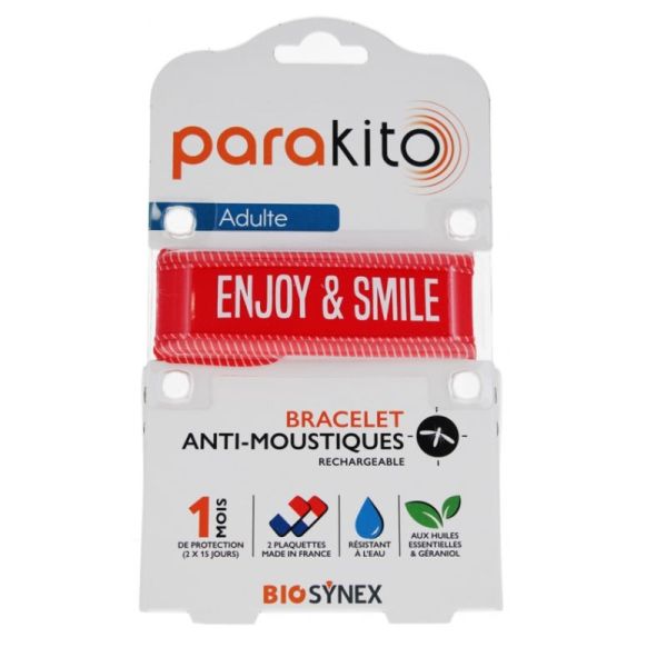 Parakito Bracel A-Moustiq Rech Ad Rouge