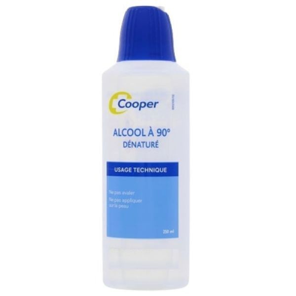 Alcool Denature 90° 250Ml Cooper