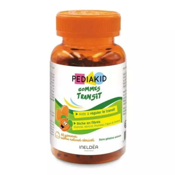 Pediakid Transit Gout Abricot 60 Gommes