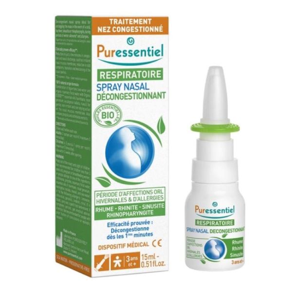 PURESSENTIEL SPR NASAL DECONG HE 15ML