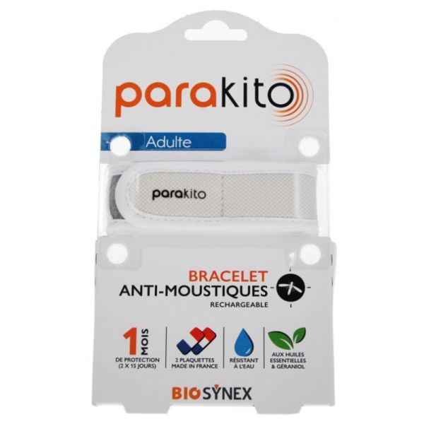 Parakito Bracel A-Moustiq Rech Ad Blanc