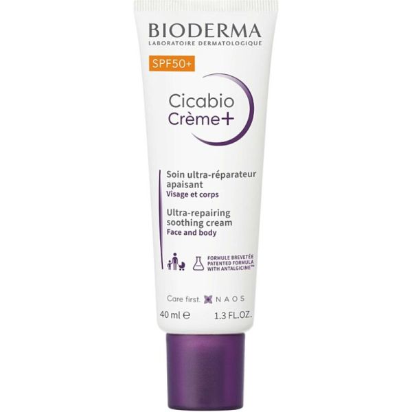 Bioderma Cicabio Creme+ Spf50 40Ml