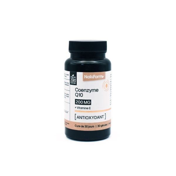 Nat&Form Premium Coenzyme Q10 Gelu Veg30