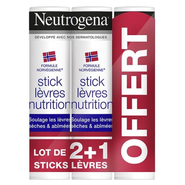 Ng Stick Levres Trio 2+1 Offert