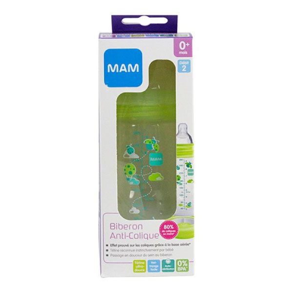 Mam Bib A-C Deb2 260Ml Vert