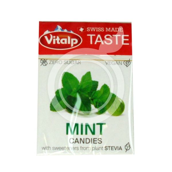 Vitalp Bonbons Sans Sucre Menthe 25G